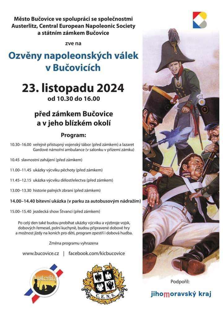 Napoleonská vojska v Bučovicích
