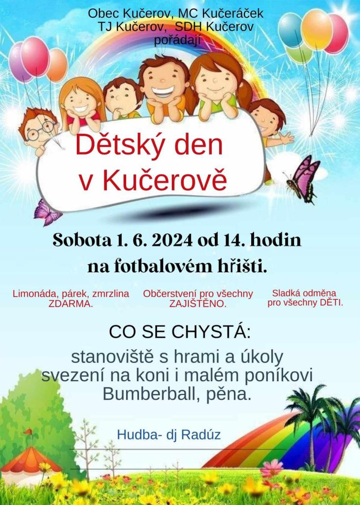 Dětský den v&nbsp;Kučerově
