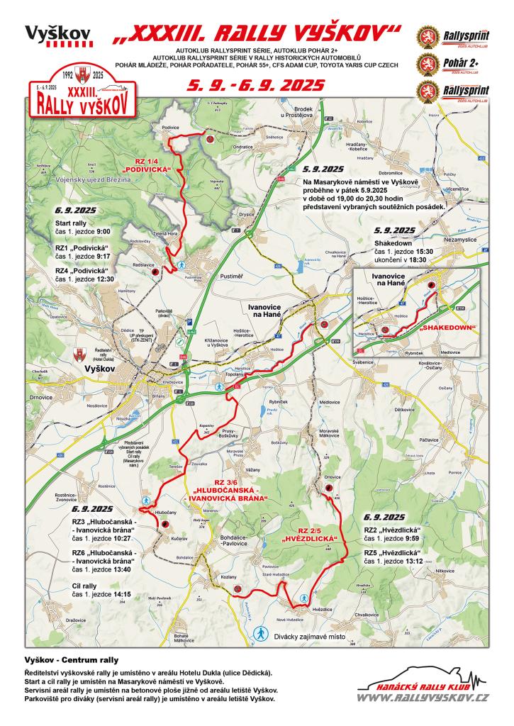 XXXIII. Rally Vyškov