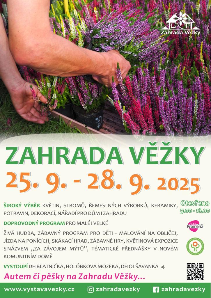 Zahrada Věžky 2025
