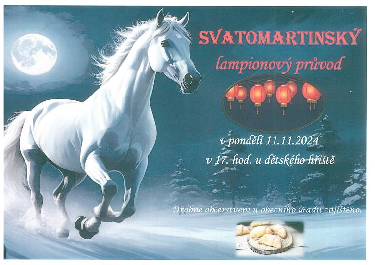 Svatomartinský lampionový průvod