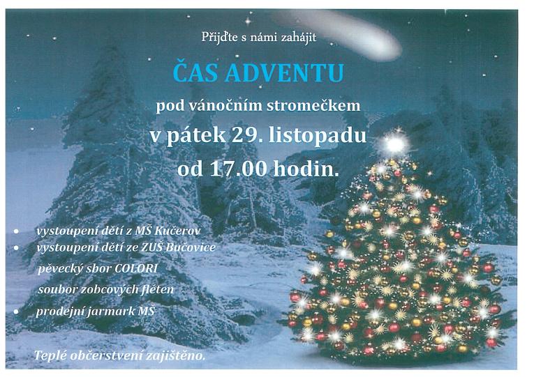 Rozsvícení vánočního stromečku