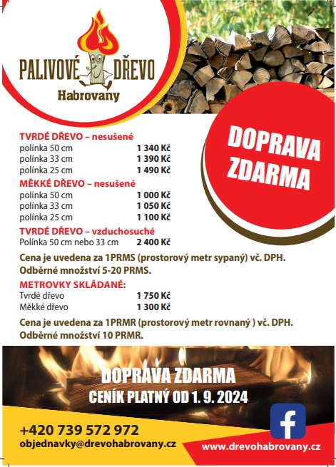 Nabídka palivového dřeva