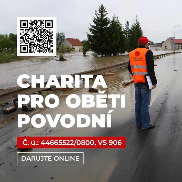 Charita pro oběti povodní