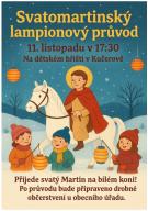 Svatomartinský lampionový průvod